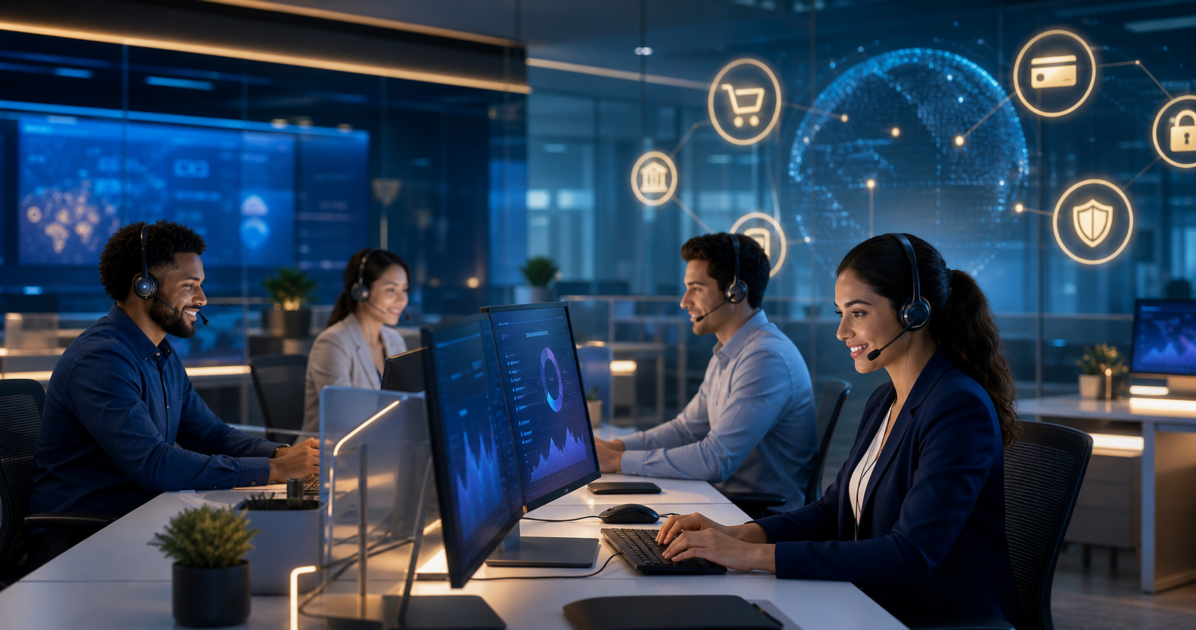Payment support operations team